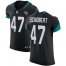 Nike Jacksonville Jaguars #47 Joe Schobert Black Team Color Mens Stitched NFL Vapor Untouchable Elite Jersey