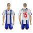 Oporto #15 Evandro Home Soccer Club Jersey