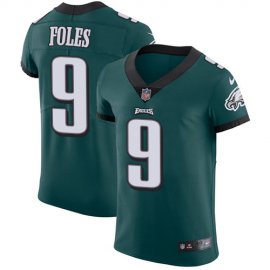 Nike Philadelphia Eagles #9 Nick Foles Midnight Green Team Color Mens Stitched NFL Vapor Untouchable Elite Jersey