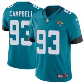 Nike Jacksonville Jaguars #93 Calais Campbell Teal Green Alternate Mens Stitched NFL Vapor Untouchable Limited Jersey