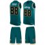 Nike Jacksonville Jaguars #88 Tyler Eifert Teal Green Alternate Mens Stitched NFL Limited Tank Top Suit Jersey