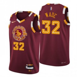 Cleveland Cleveland Cavaliers #32 Dean Wade Mens Nike Wine 2021/22 Swingman NBA Jersey – City Edition Mens