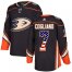 Adidas Anaheim Ducks #7 Andrew Cogliano Black Home Authentic USA Flag Youth Stitched NHL Jersey