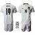 Italy #19 Bonucci Away Kid Soccer Country Jersey