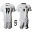 Italy #19 Bonucci Away Kid Soccer Country Jersey