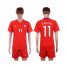 Chile #11 Vargas Home Soccer Country Jersey