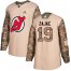 Adidas New Jersey Devils #19 Travis Zajac Camo Authentic 2017 Veterans Day Stitched NHL Jersey