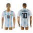 Argentina 10 MARADONA Home 2018 FIFA World Cup Thailand Soccer Jersey