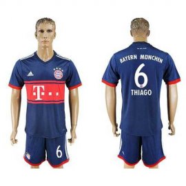 Bayern Munchen #6 Thiago Away Soccer Club Jersey