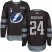 Adidas Tampa Bay Lightning #24 Zach Bogosian Black 2022 Stanley Cup Final Patch 100th Anniversary Stitched NHL Jersey Mens