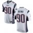 Nike New England Patriots #90 Malcom Brown White Youth Stitched NFL New Elite Jersey