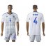 Bosnia Herzegovina #4 Spahic Away Soccer Country Jersey
