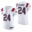 New England New England Patriots #24 Stephon Gilmore Nike Mens White Team Color Mens Stitched NFL 2020 Vapor Untouchable Elite Jersey