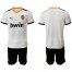 Valencia Blank Home Soccer Club Jersey