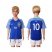 Brazil #10 Pele Away Kid Soccer Country Jersey