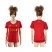 Womens Liverpool Blank Red Home Soccer Club Jersey