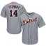 Detroit Tigers #14 Christin Stewart Grey Cool Base Stitched Youth MLB Jersey