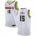 Mens Nike Denver Nuggets #15 Nikola Jokic White NBA Swingman Association Edition Jersey