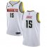 Mens Nike Denver Nuggets #15 Nikola Jokic White NBA Swingman Association Edition Jersey