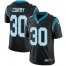 Nike Carolina Panthers #30 Stephen Curry Black Team Color Mens Stitched NFL Vapor Untouchable Limited Jersey