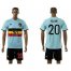 Belgium #20 Fellaini Away Soccer Country Jersey