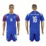 Iceland #16 Sigurjonsson Home Soccer Country Jersey