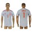 Spain #1 Casillas Away Soccer Country Jersey