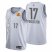 Oklahoma City Oklahoma City Thunder #17 Aleksej Pokusevski Mens Nike Gray 2021/22 Swingman NBA Jersey – City Edition Mens