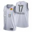 Oklahoma City Oklahoma City Thunder #17 Aleksej Pokusevski Mens Nike Gray 2021/22 Swingman NBA Jersey – City Edition Mens