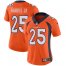 Nike Denver Broncos #25 Chris Harris Jr Orange Team Color Womens Stitched NFL Vapor Untouchable Limited Jersey
