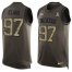 Nike Green Bay Packers #97 Kenny Clark Green Mens Stitched NFL Limited Salute To Service Tank Top Jersey