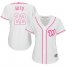 Washington Nationals #22 Juan Soto White/Pink Fashion Womens Stitched MLB Jersey