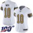 Nike New Orleans Saints #10 TreQuan Smith White Womens Stitched NFL Limited Rush 100th Season Jersey