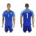 Brazil #1 Jefferson Blue Soccer Country Jersey