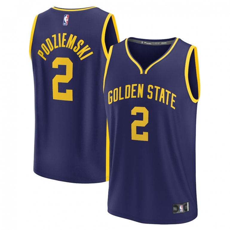 First Round Golden State Warriors Fanatics Branded 2023 NBA Draft First Round Pick Fast Break Replica Jersey – Statement Edition – Navy First Round Golden State Warriors Fanatics Branded 2023 NBA Draft First Round Pick Fast Break Replica Jersey – Statement Edition – Navy