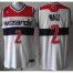 Washington Wizards 2 John Wall White Revolution 30 Swingman NBA Jerseys Cheap