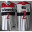 Washington Wizards 2 John Wall White Revolution 30 Swingman NBA Jerseys Cheap
