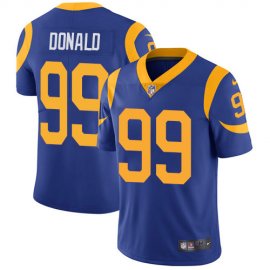 Nike Los Angeles Rams #99 Aaron Donald Royal Blue Alternate Mens Stitched NFL Vapor Untouchable Limited Jersey