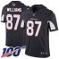 Nike Arizona Cardinals #87 Maxx Williams Black Alternate Mens Stitched NFL 100th Season Vapor Limited Jersey