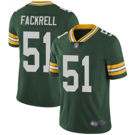 Nike Green Bay Packers #51 Kyler Fackrell Green Team Color Mens Stitched NFL Vapor Untouchable Limited Jersey