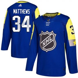 Adidas Toronto Maple Leafs #34 Auston Matthews Royal 2018 All-Star Atlantic Division Authentic Stitched NHL Jersey