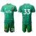 Arsenal #33 Cech Green Goalkeeper Soccer Club Jersey
