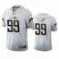 Los Angeles Chargers #99 Jerry Tillery Mens Nike White Golden Edition Vapor Limited NFL 100 Jersey