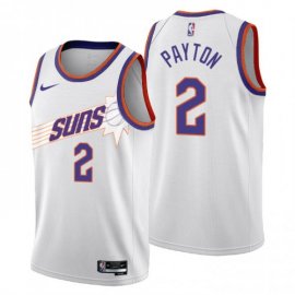 Nike Phoenix Suns #2 Elfrid Payton Mens 2022-23 City Edition NBA Jersey – Cherry Blossom White Mens