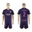 Barcelona #2 Douglas Away Soccer Club Jersey