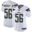 Nike Los Angeles Chargers #56 Kenneth Murray Jr White Womens Stitched NFL Vapor Untouchable Limited Jersey