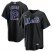Mets 12 Francisco Lindor Black Nike 2022 Alternate Cool Base Jersey