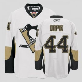 Pittsburgh Penguins #44 Orpik White Stitched NHL Jersey
