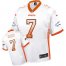 Nike Denver Broncos #7 John Elway White Youth Stitched NFL Elite Drift Fashion Jersey