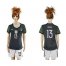 Womens Germany #13 Muller Away Soccer Country Jersey